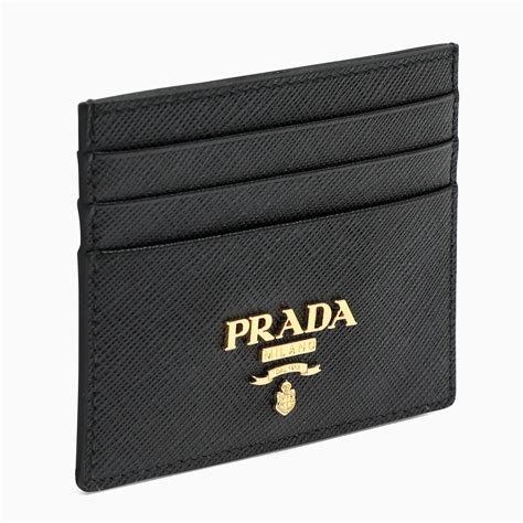 porta carte di prada|Prada Portacarte Saffiano .